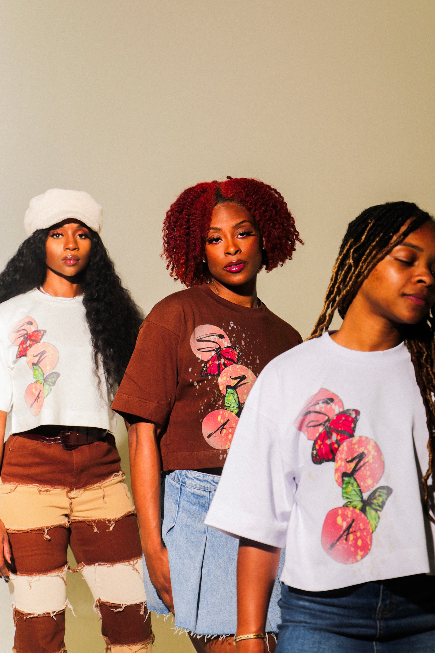 SZA "Camp CTRL" Cropped Top Cream
