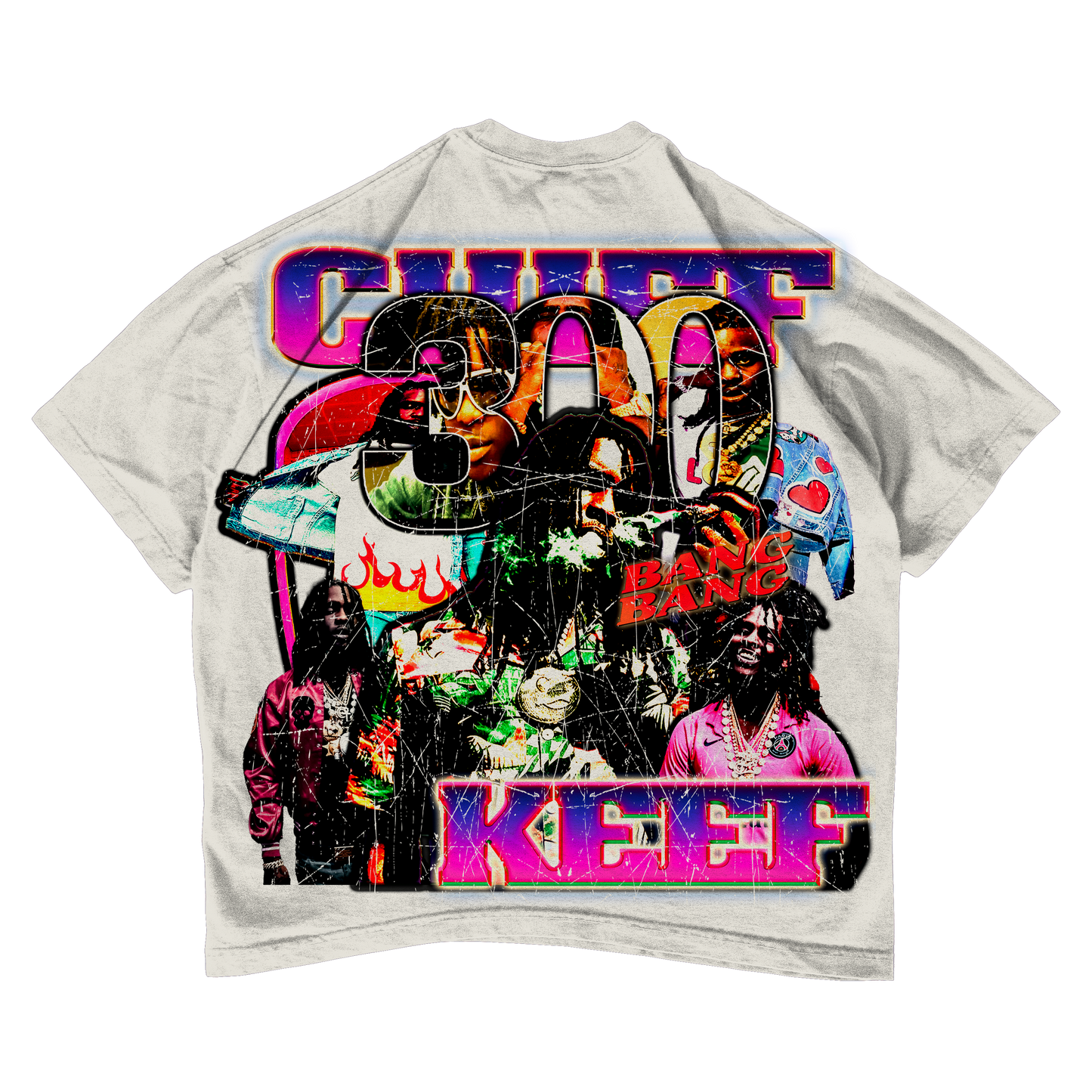 CHIEF KEEF "300" Vintage Tee